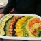 A platter of fruit to tuck into